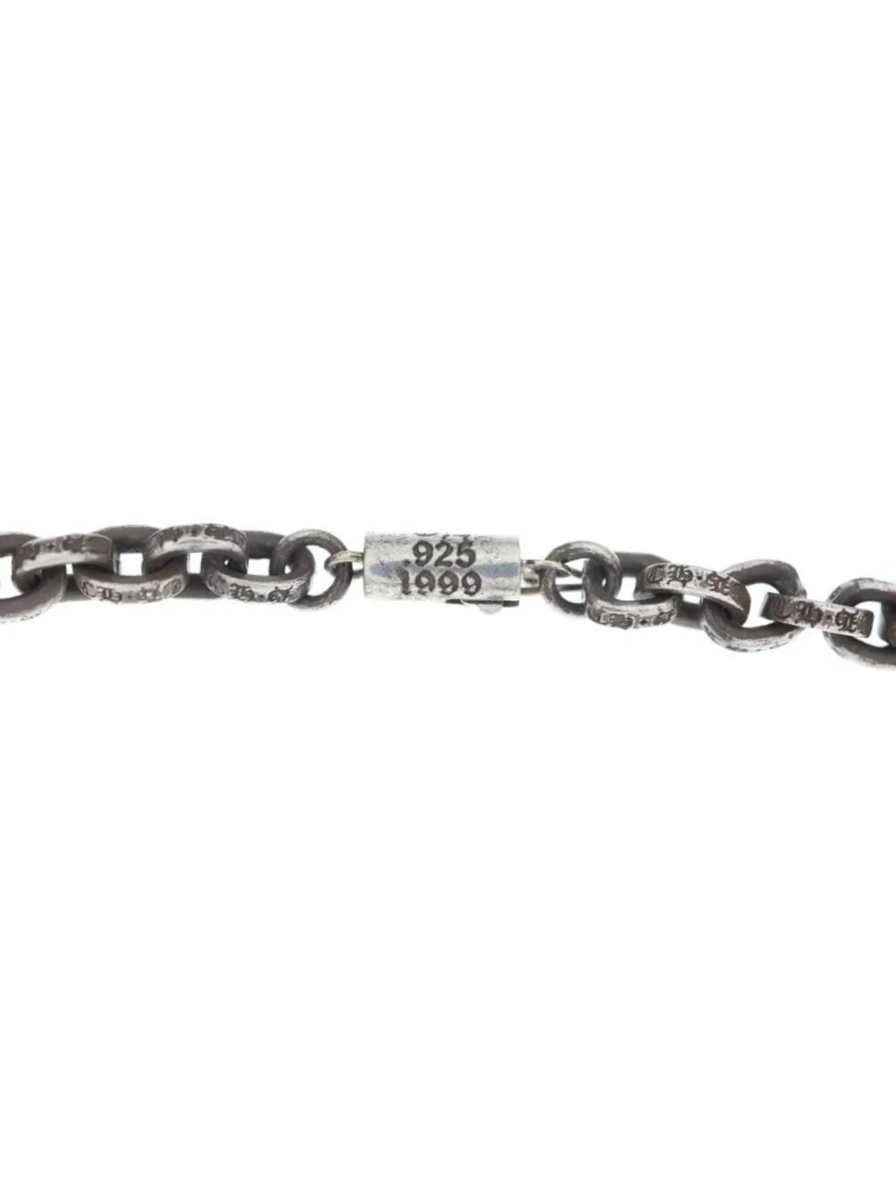 Chrome Hearts Paper Chain 18 Necklace Silver